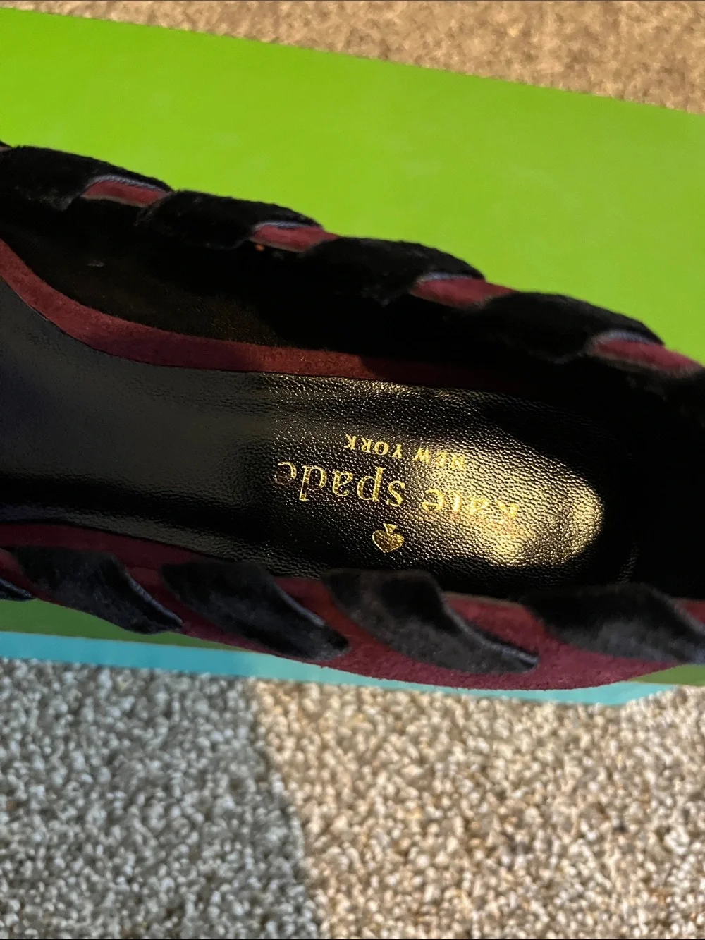 kate spade refined burgundy
